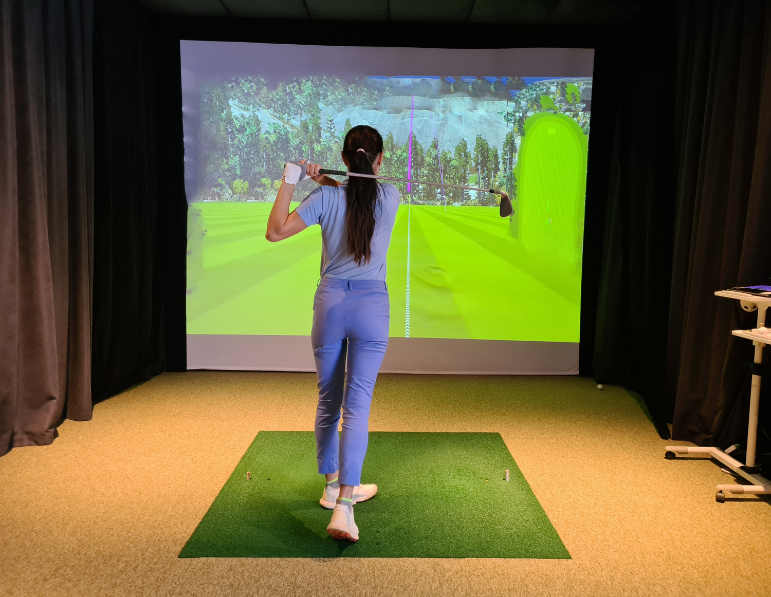 Golf Simulator Room Size & Ceiling Height: Complete 2025 Guide