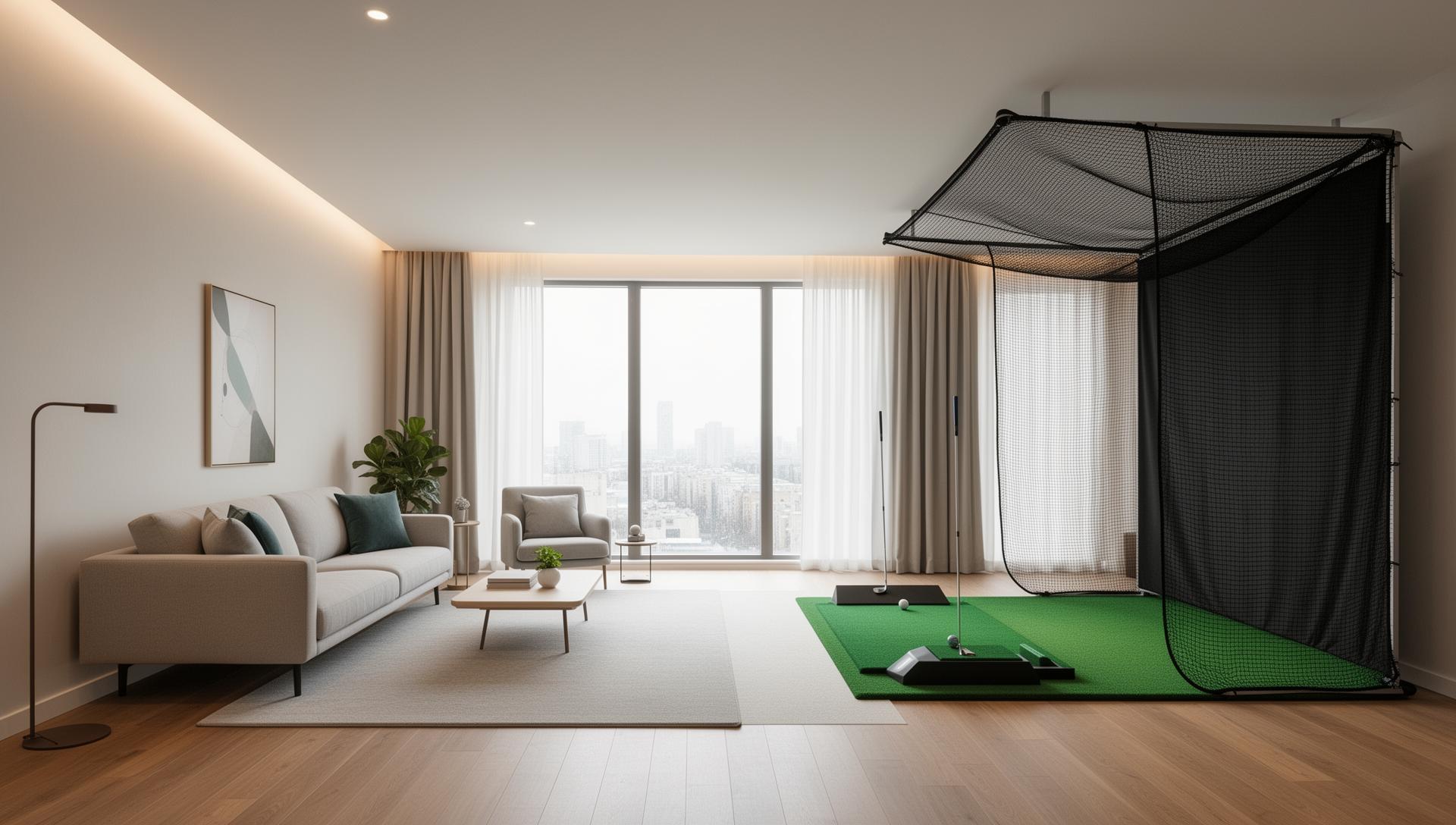 The Quiet Golf Simulator Guide: How to Build a Silent Setup for Apartments & Shared Spaces